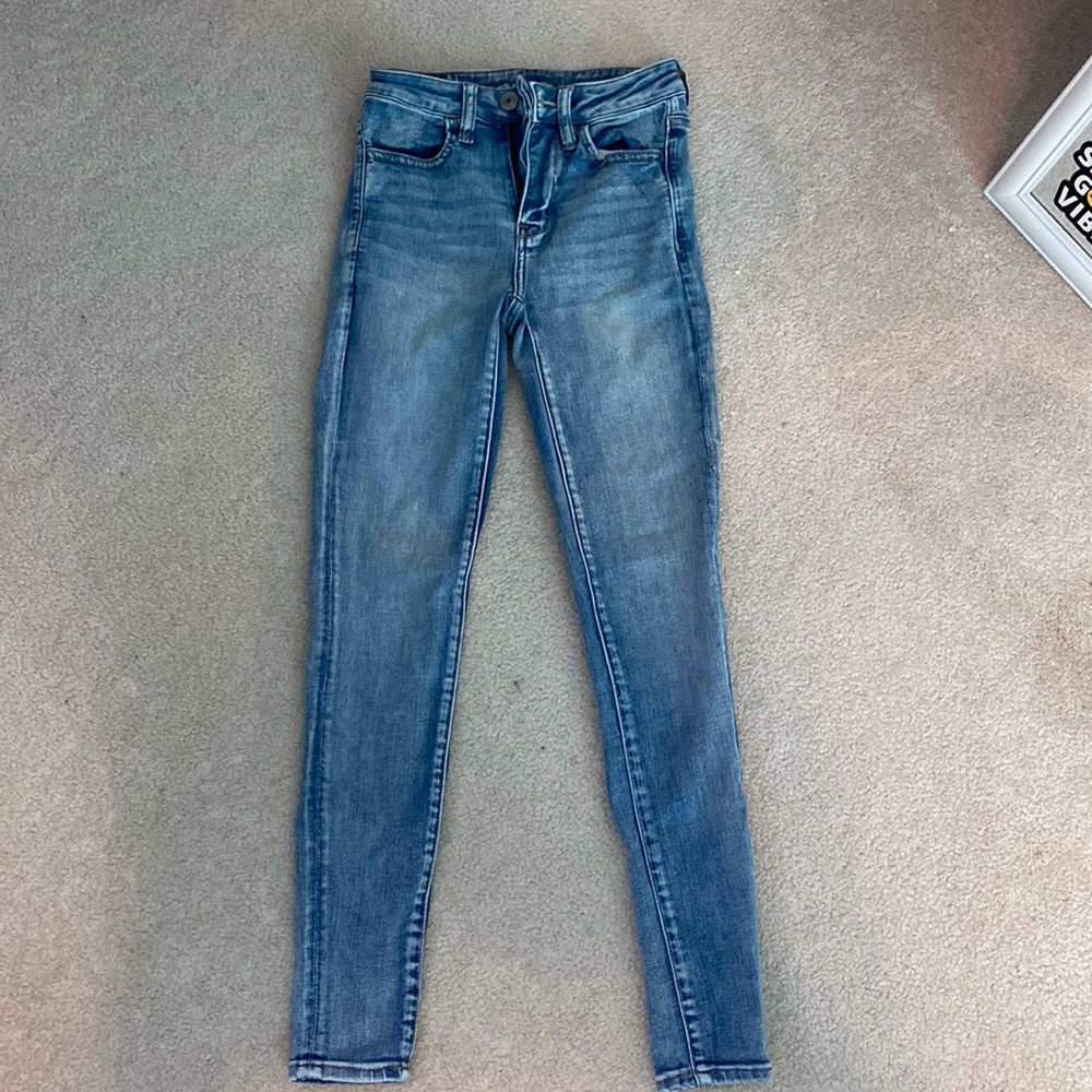 High rise jeggings from American Eagle!